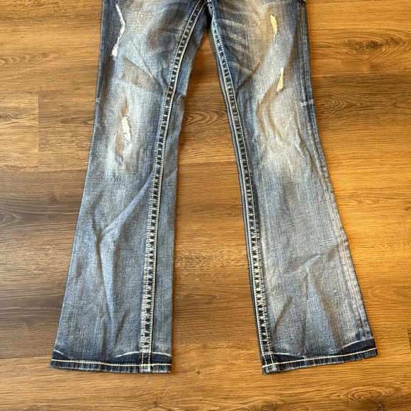 Miss me easy bootcut denim jeans size 28 ladies the M series - Picture 4 of 11